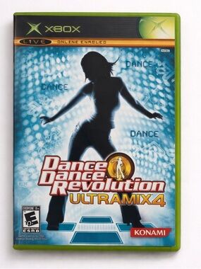 Dance Dance Revolution Ultramix 4 Xbox Complete CIB Tested